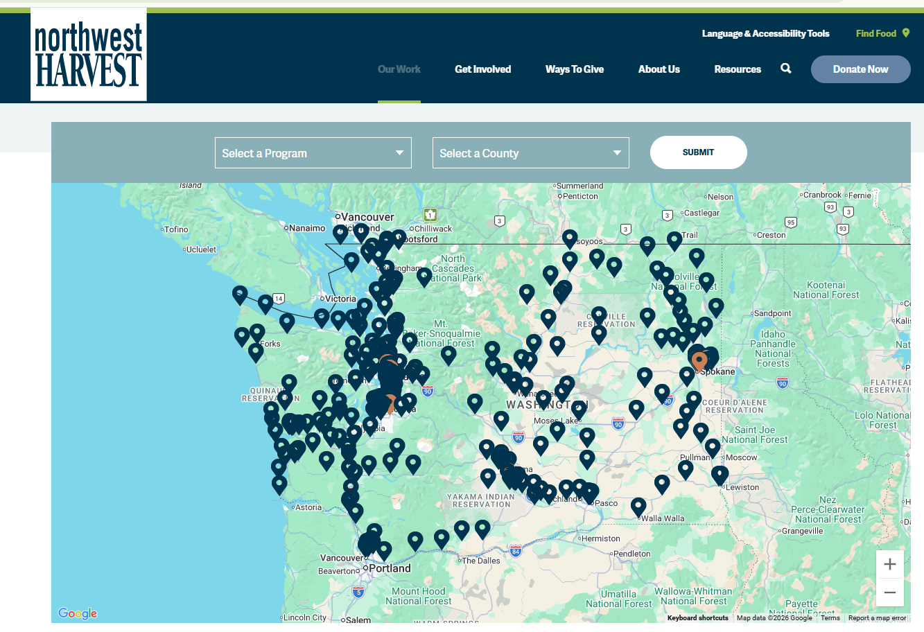 Food Access Network (Northwest Harvest)