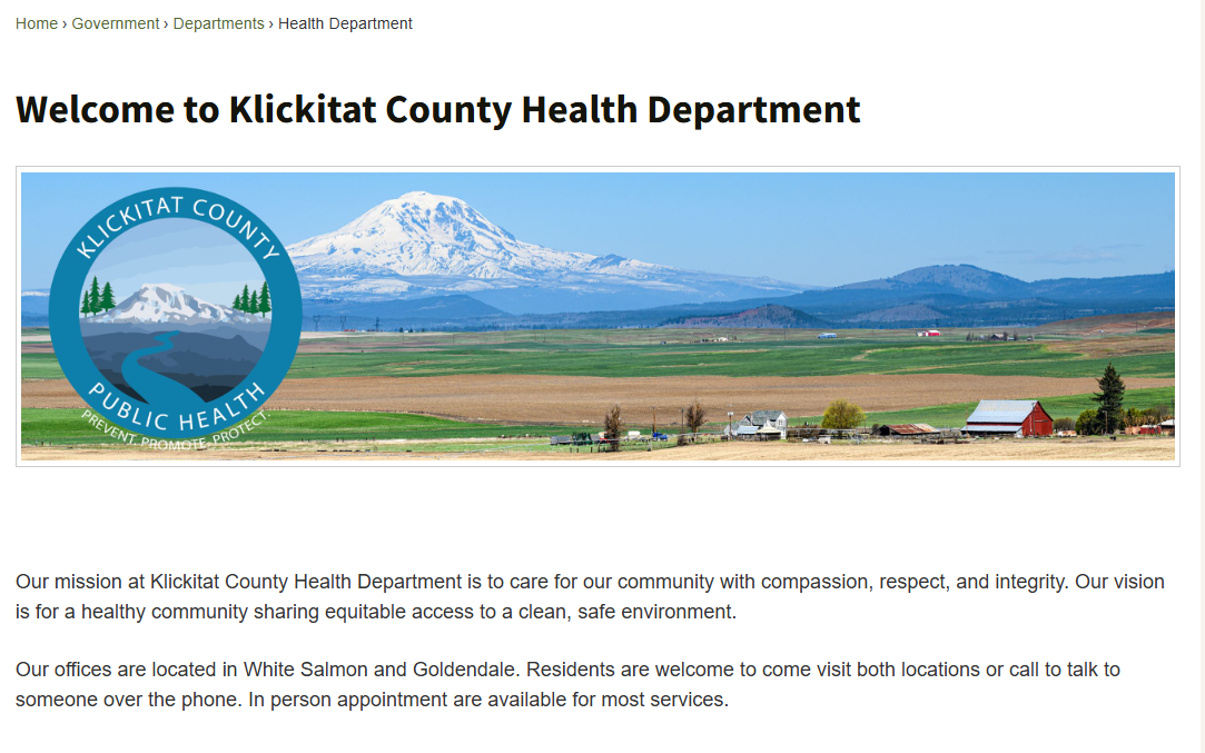 Klickitat County Health Department
