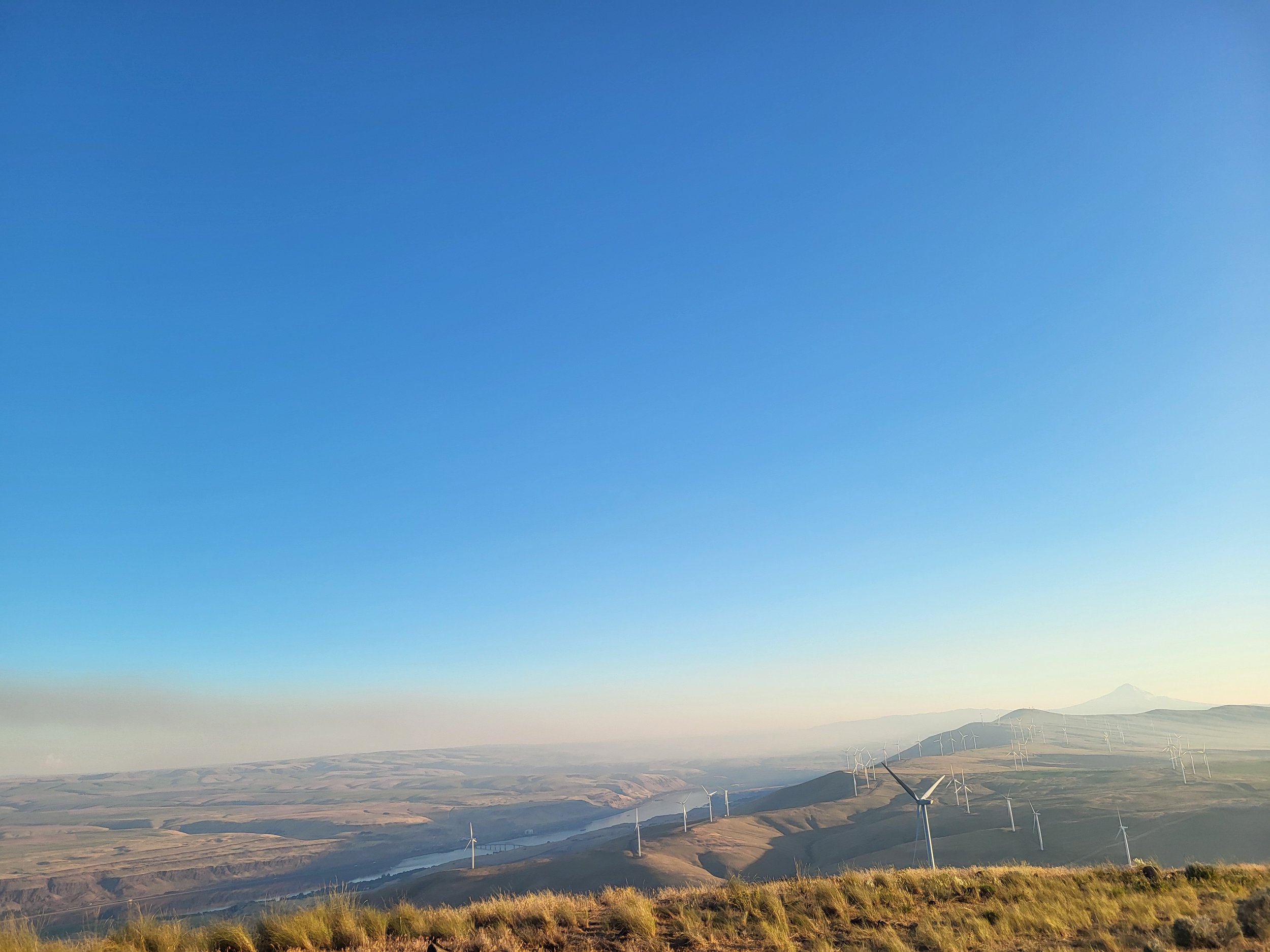 Fire above Maryhill grade (Image: Carmen Knopes)