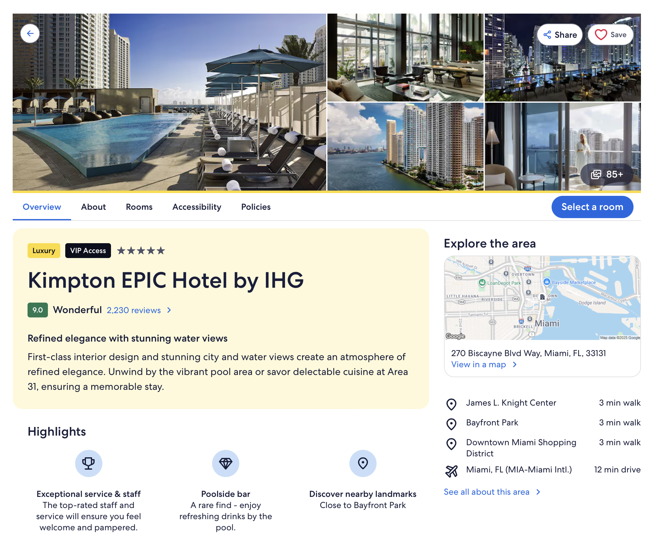 Miami Stays under 200