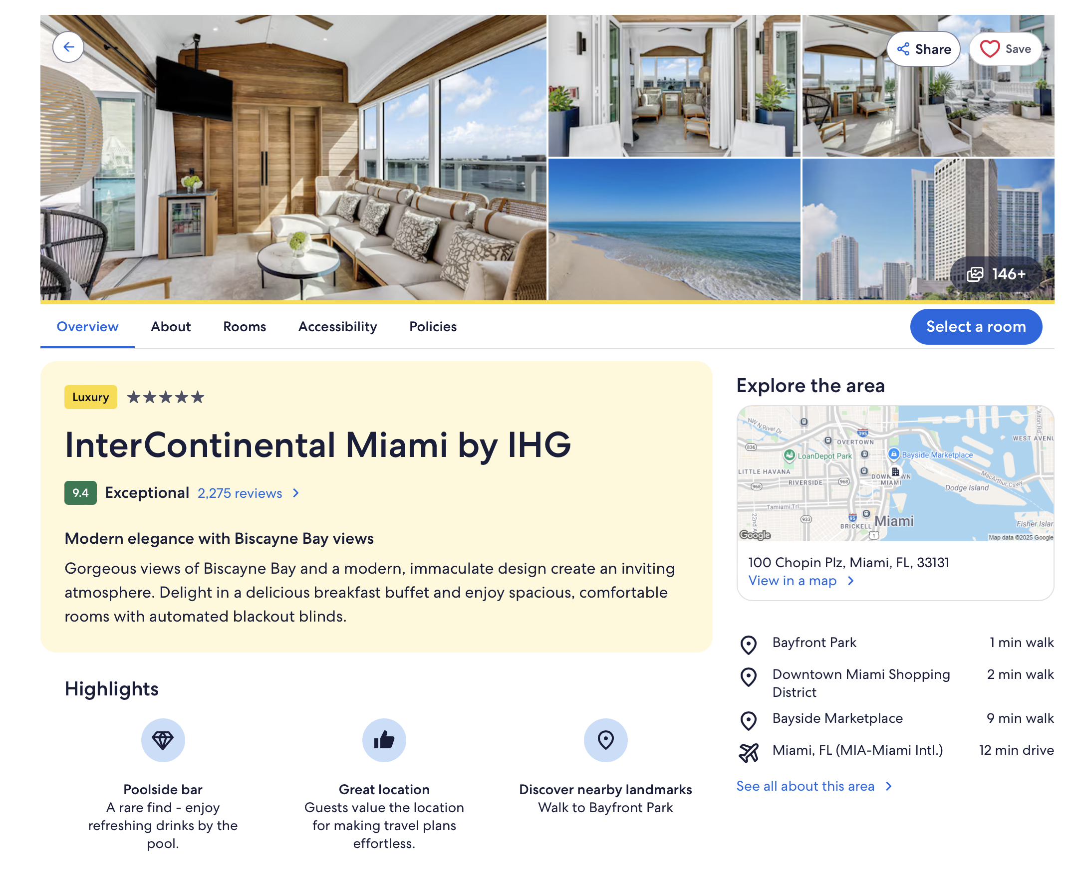 Miami Stays under 200