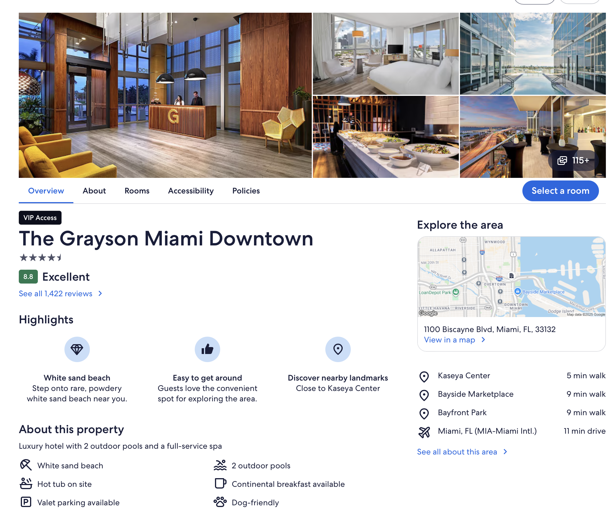 Miami Stays under 200