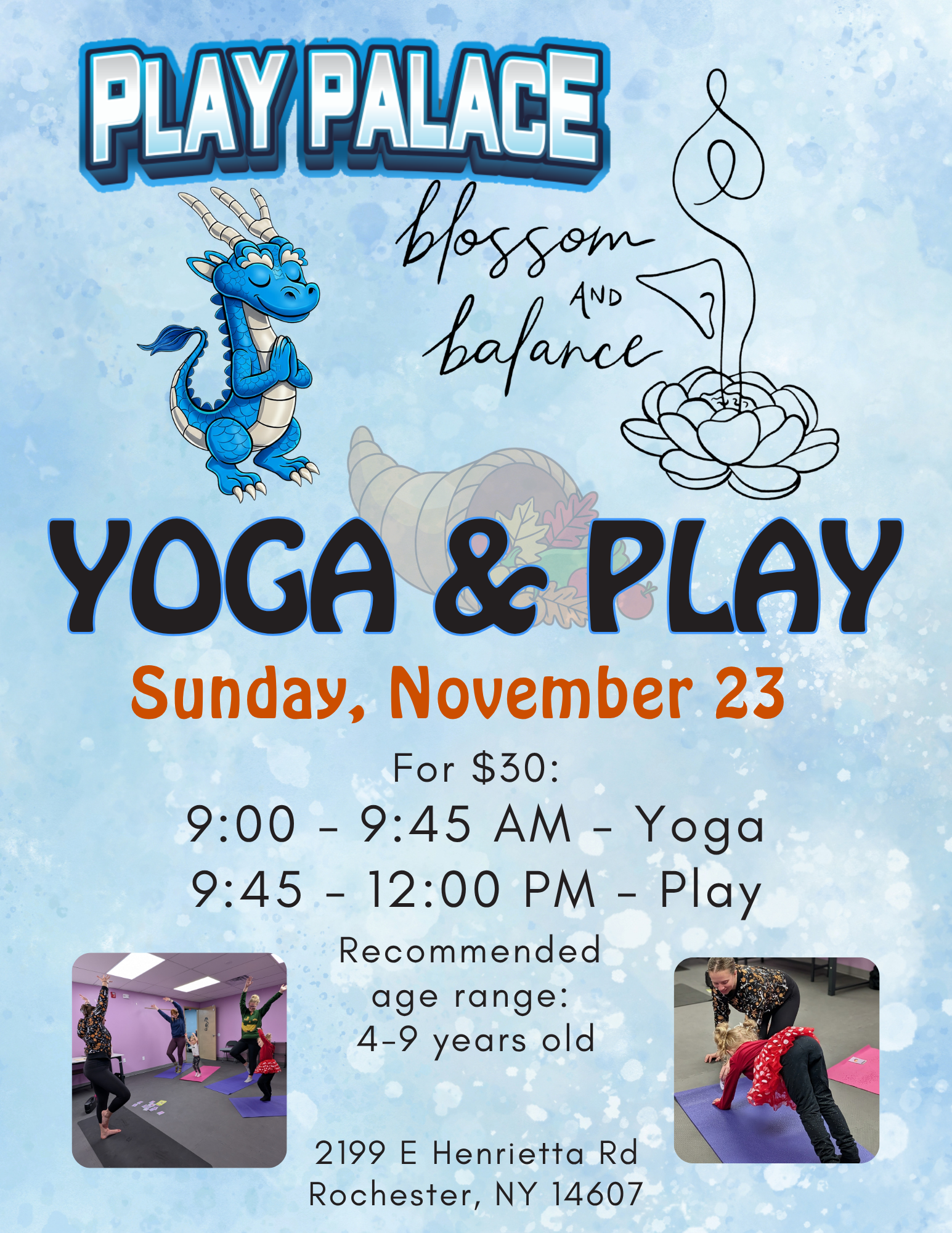Yoga &amp; Play at Play Palace 
