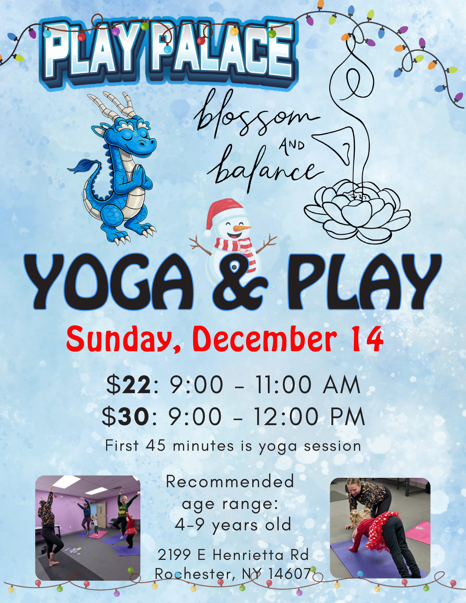Yoga and Play at The Play Palace