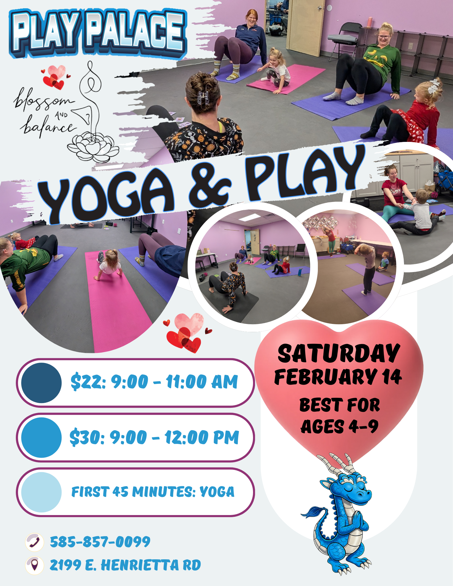 Yoga &amp; Play at the Play Palace