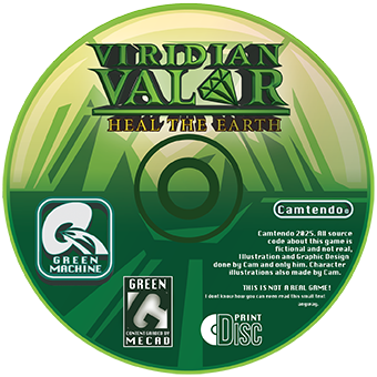 Viridian Valor Game Disc
