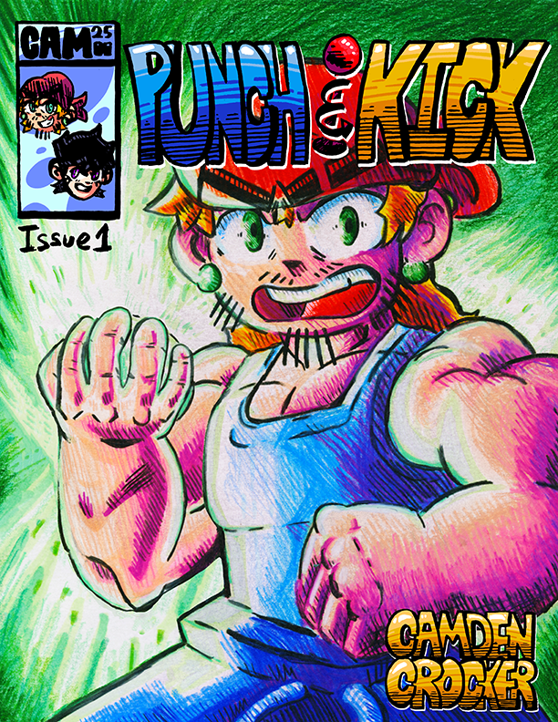Punch and Kick Issue 1 Front Cover