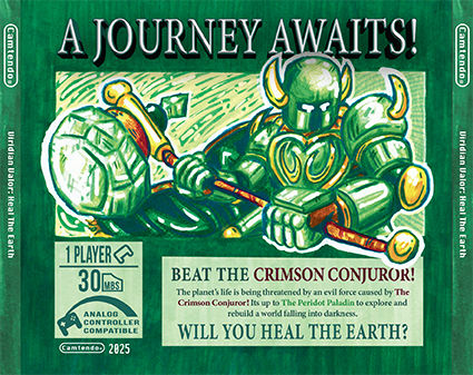 Viridian Valor Game Back Cover