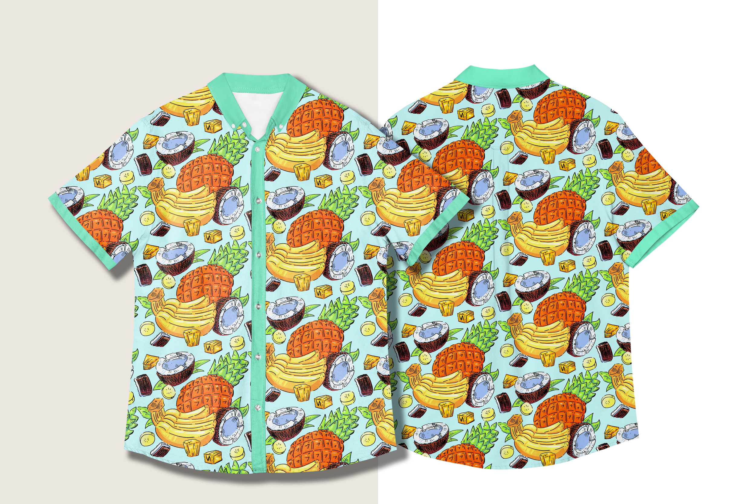 Tropical T Shirt Mockup