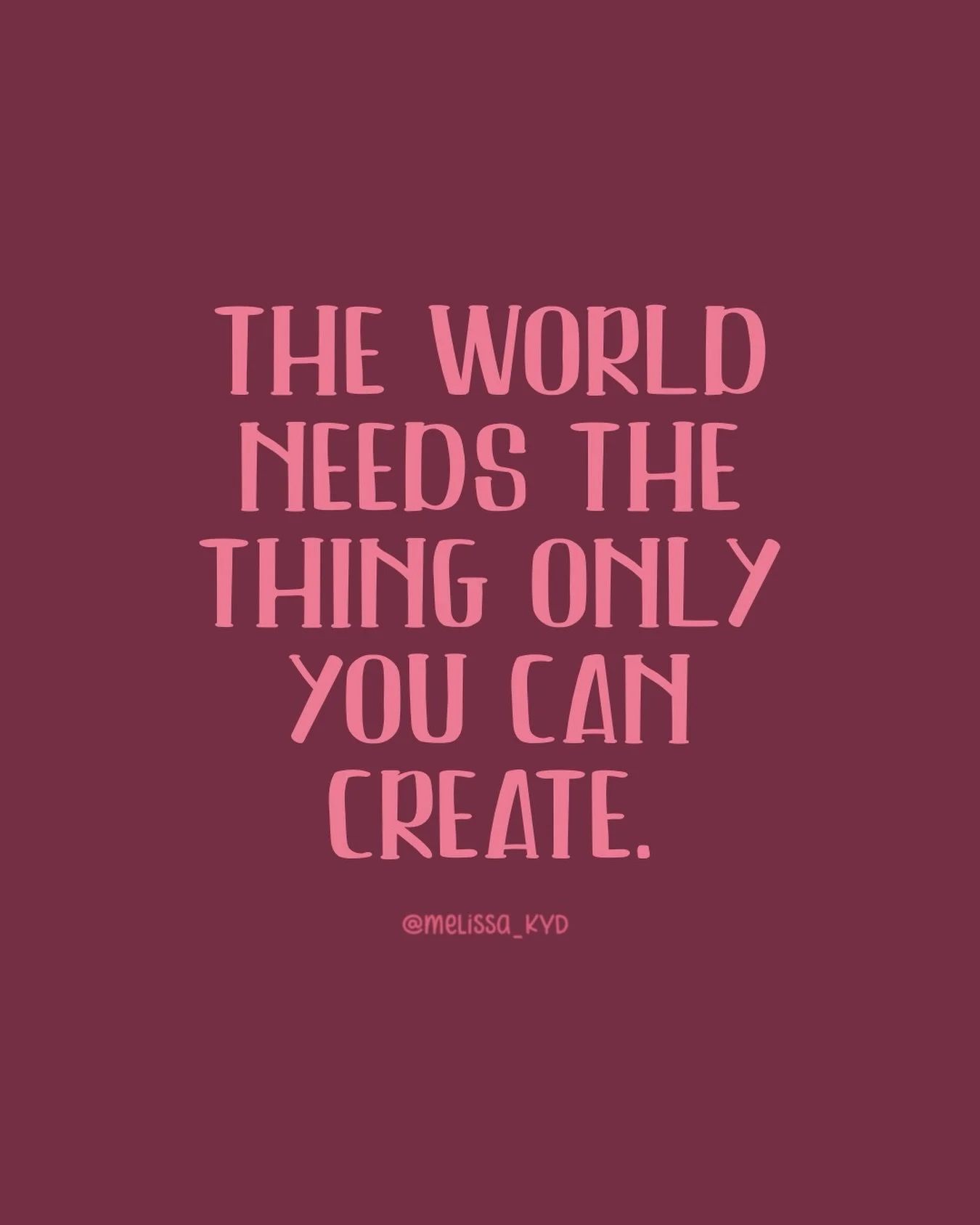 Send to your friends who deserve to hear this 🙌

And while you&rsquo;re reading this, you&rsquo;re doing freaking amazing! Sending you creative vibes always 💖