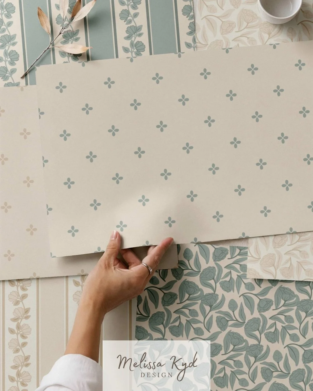Some more prints to coordinate with the peonies and floral stripes. How cute does this look for a Nursery wallpaper? 🩵

Small, medium and large scale now available on @spoonflower 

#spoonflower #nurserydecorideas #nurseryroomdecor #wallpaperdesign