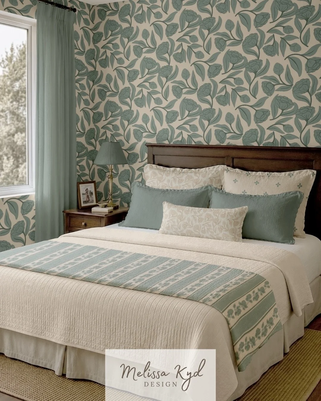 Curious about the pattern drenching trend but not sure where to start? A collection can help you pull together a look without scanning through endless different prints and feeling overwhelmed. 
Peony Cottage is one of my collections which offers coor