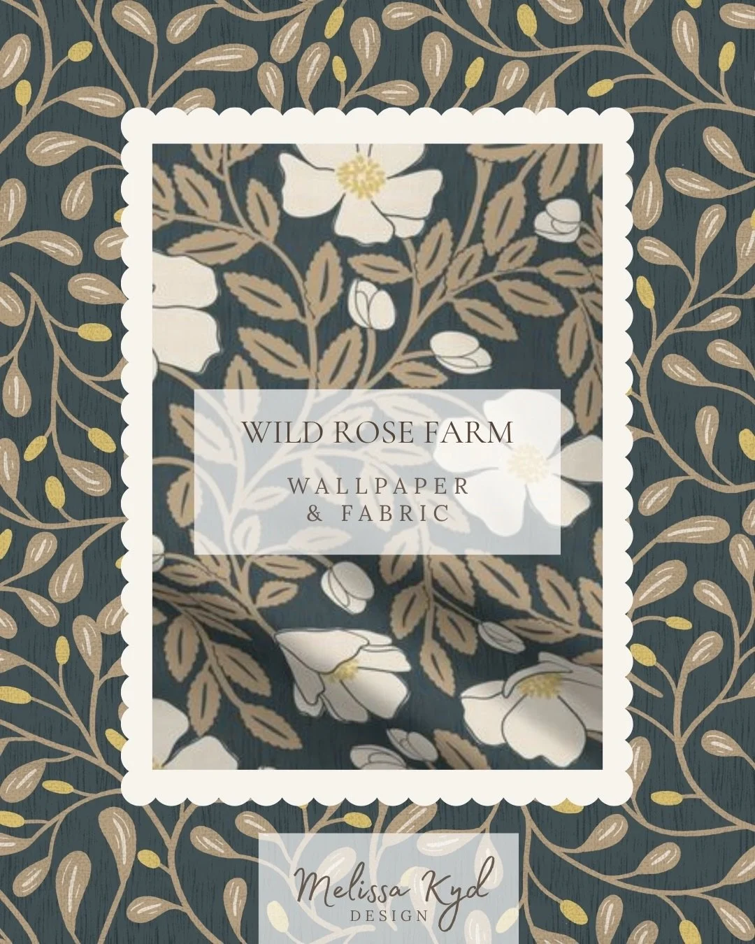 Wild Rose Farm 🌸 - a collection of dark florals and flowing botanical prints matched with classic gingham, textured solids and scattered florals.
 

Swipe for matching paint suggestions 🎨

Available on @spoonflower 
https://www.spoonflower.com/en/c