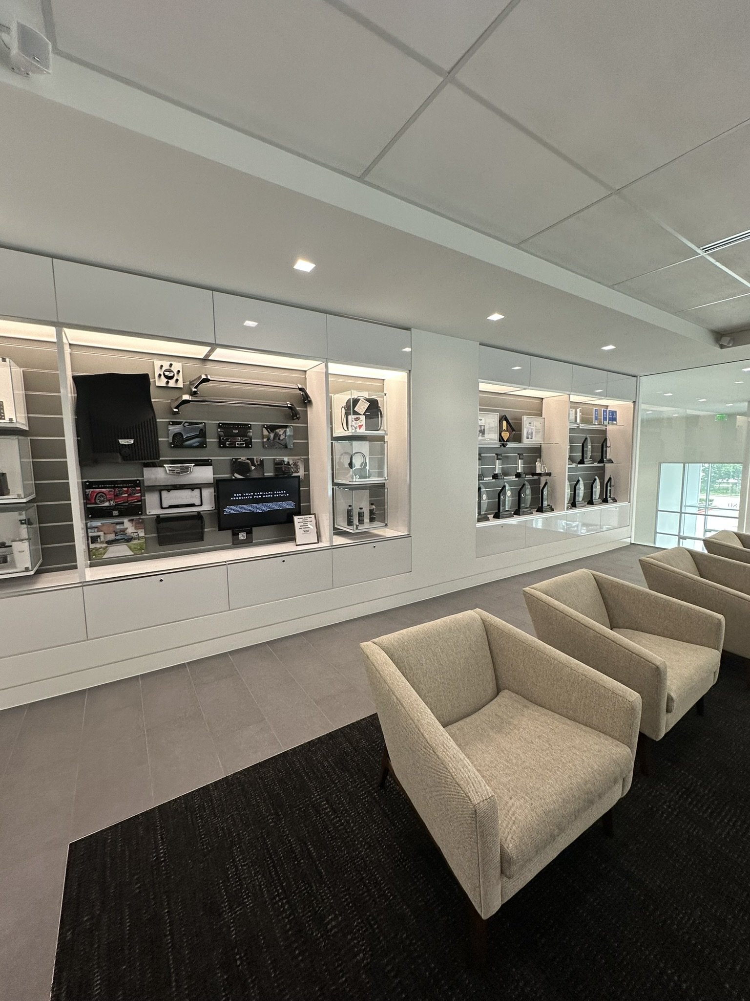 2nd Floor Custom Trophy Display