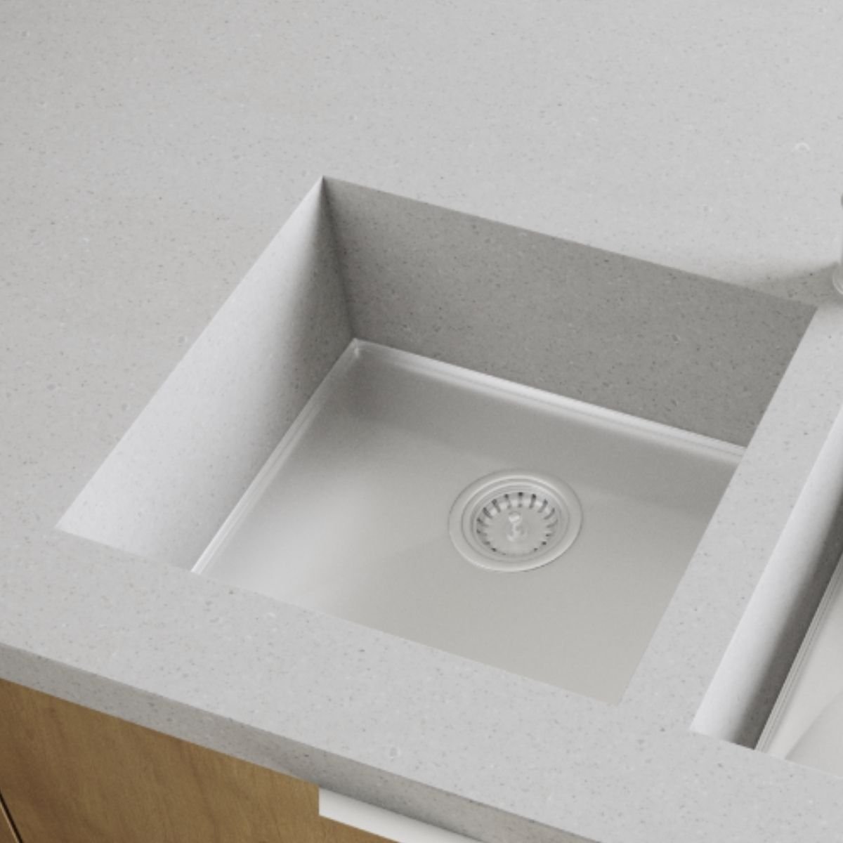 Corian AXIX Sink 450 Stainless Steel