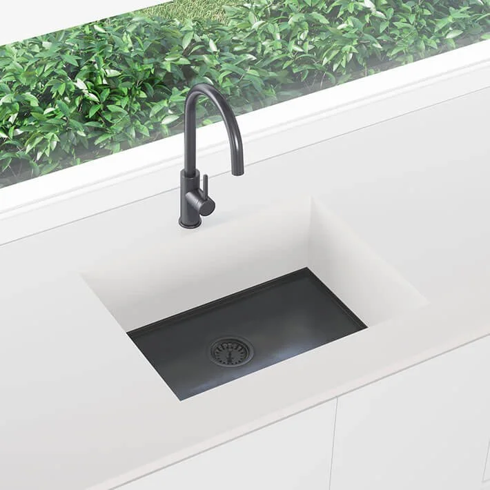 Corian AXIX Sink 500U Gunmetal