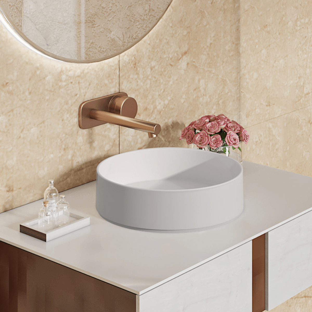 Corian 8240 Basin Top Mount