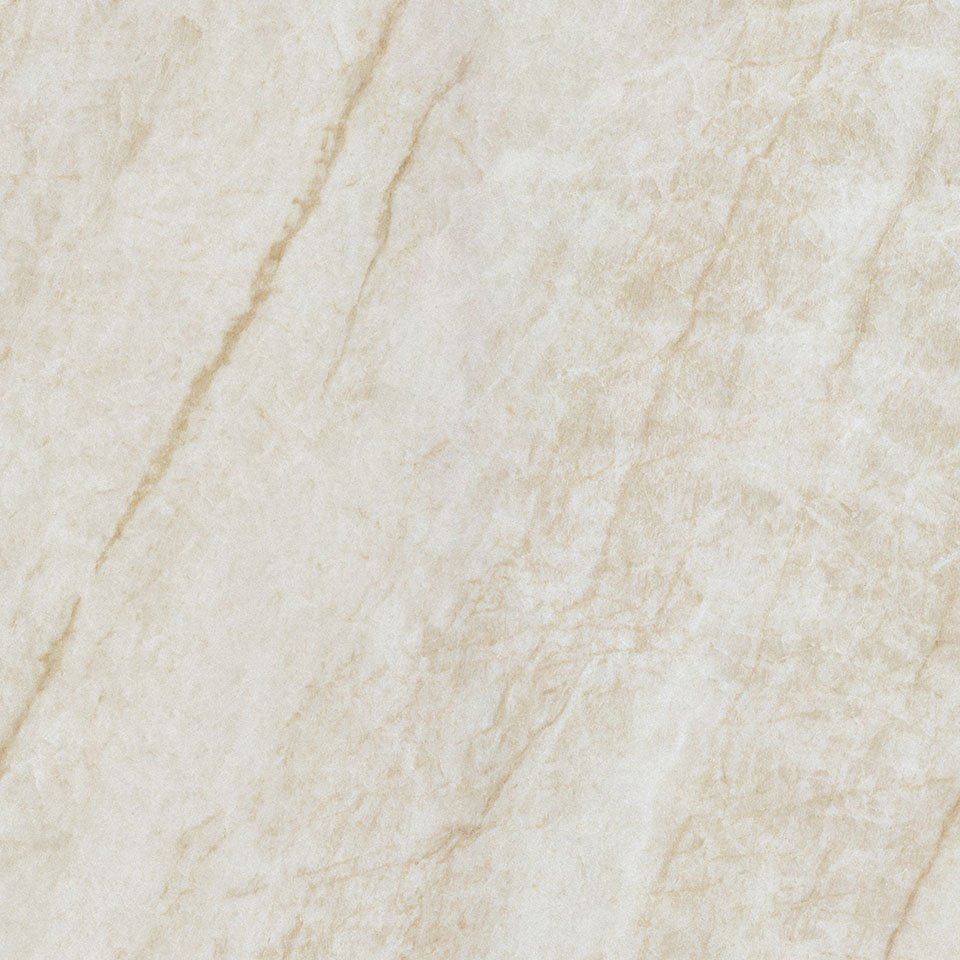 Close-up of beige marble surface with natural veining.