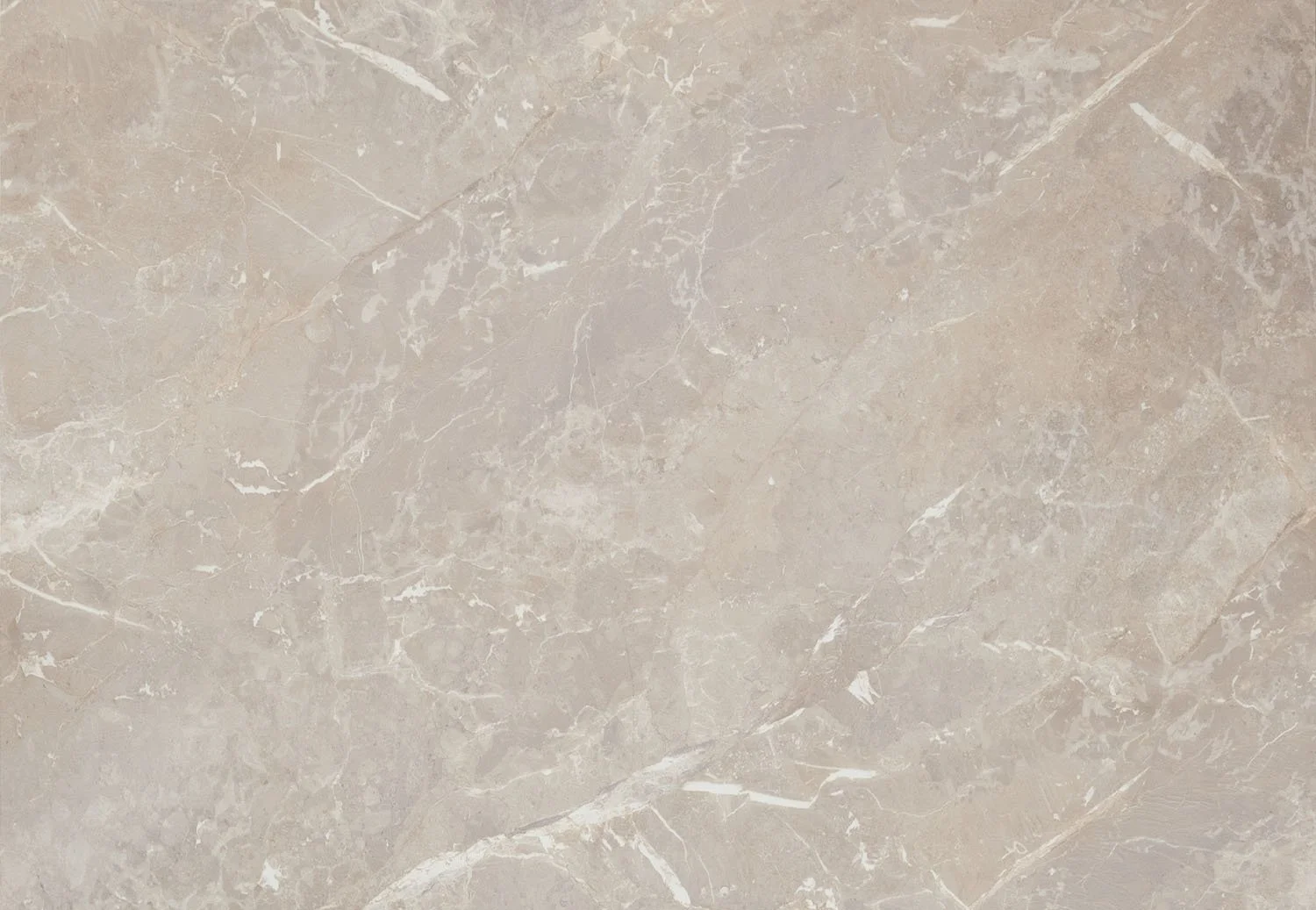Close-up of a beige marble surface with natural veining and texture.