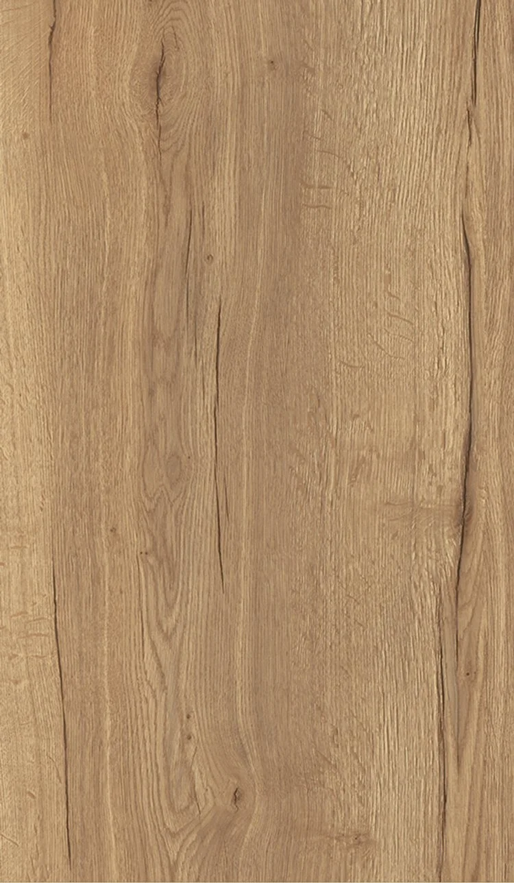 Close-up of a wooden surface with visible grain patterns and vertical planks.