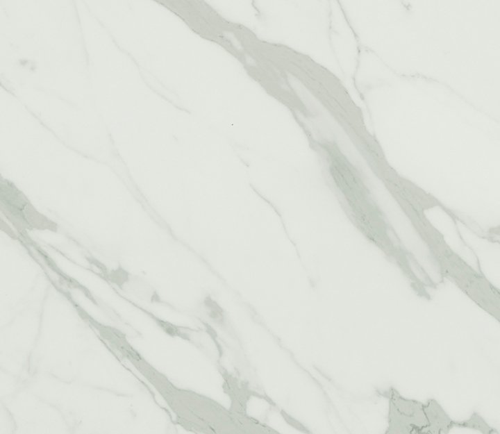 Close-up of white marble with gray veining
