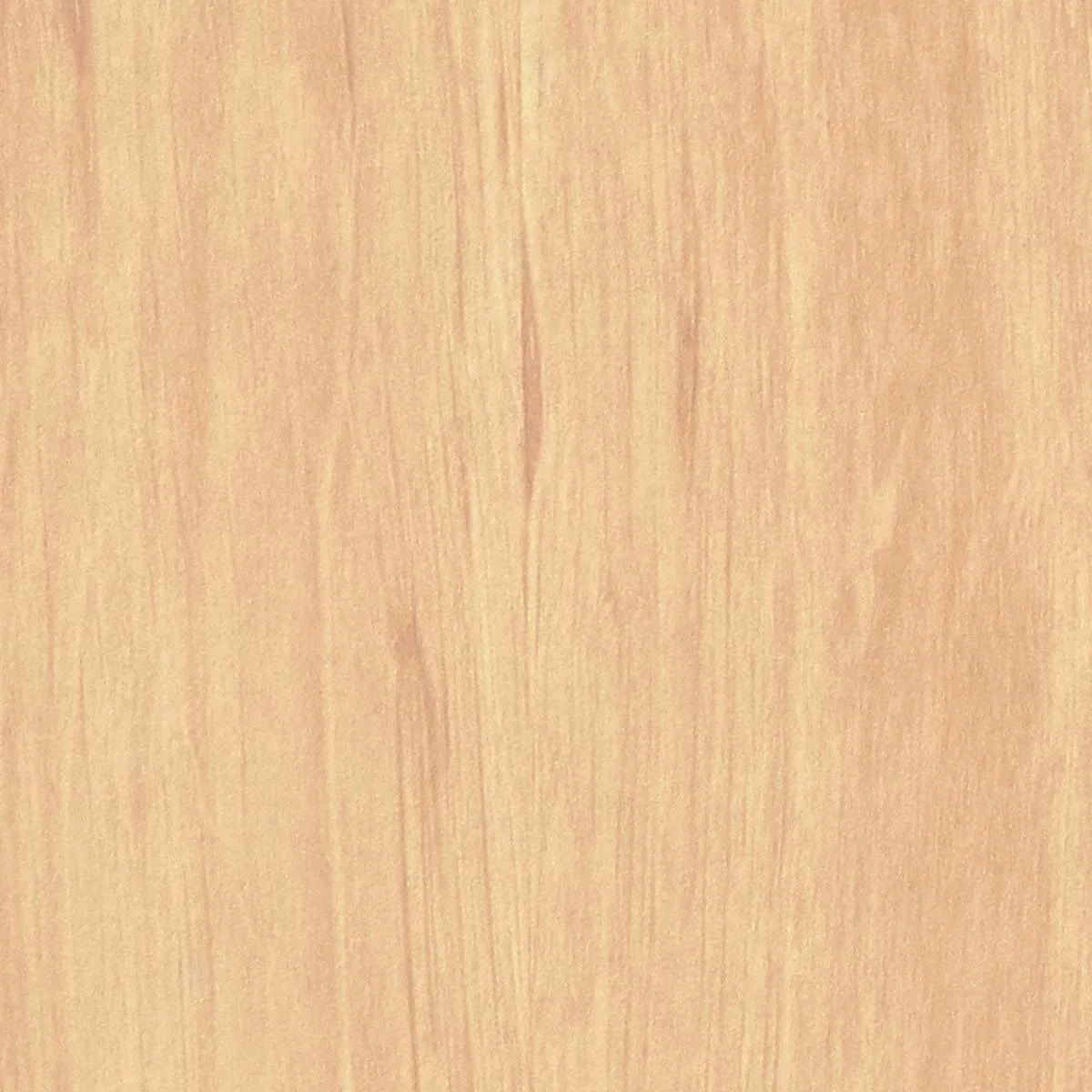 Close-up of a light-colored wood surface with visible grain patterns and a small vertical crack.