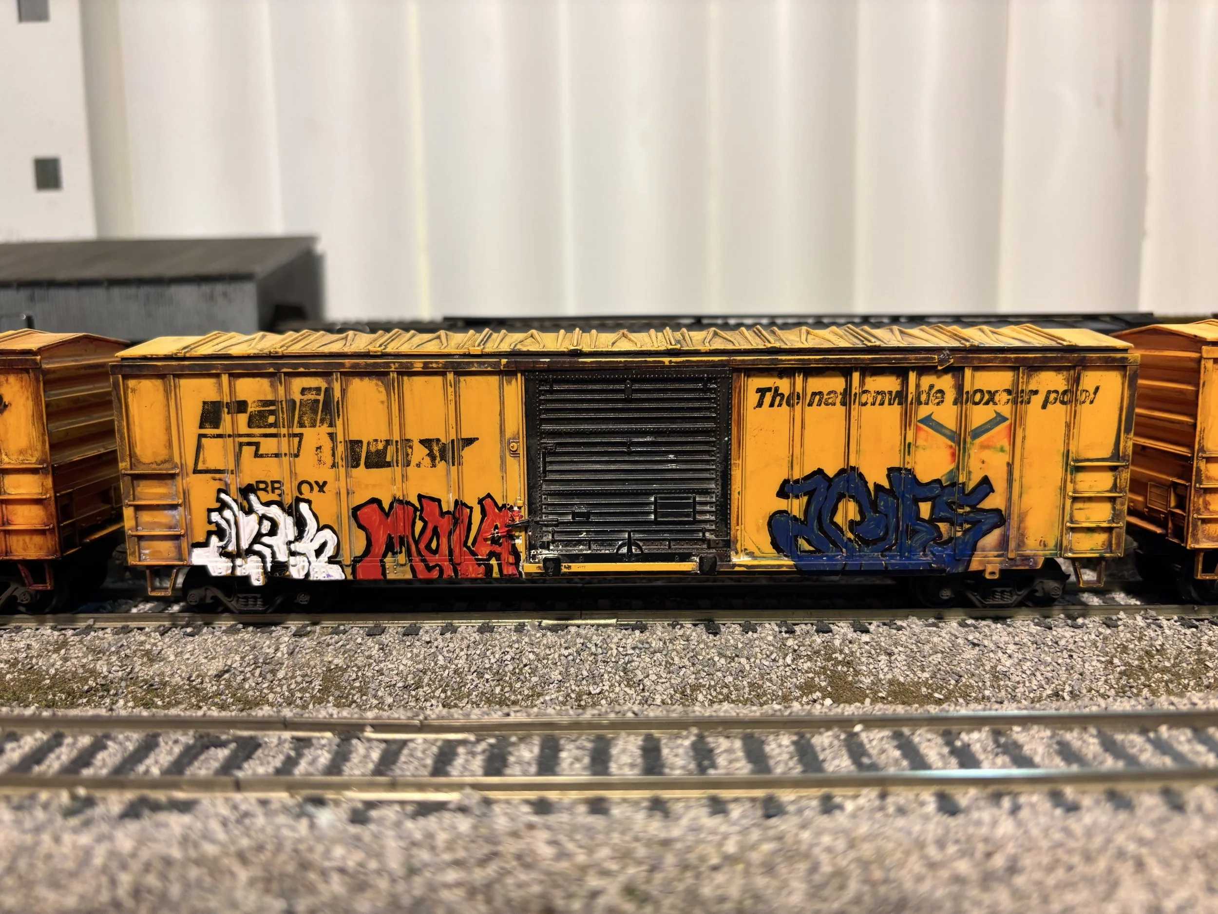 Railbox 50’ Boxcar – Custom Graffiti Edition (HO Scale)