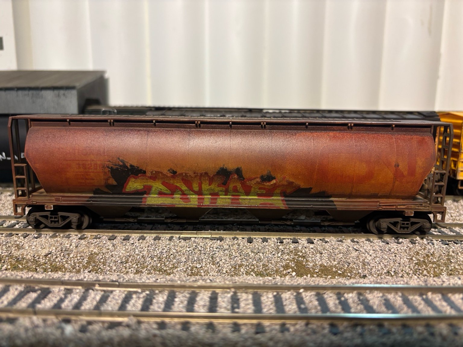 CN “Inkfat” Rusted Graffiti Hopper
