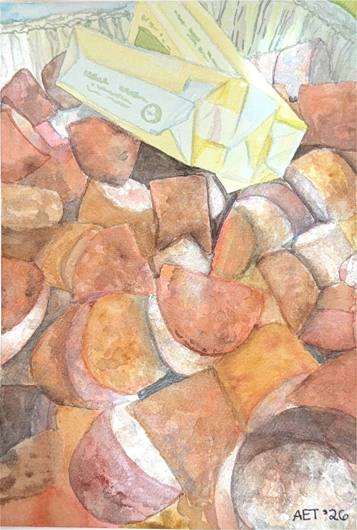 Series: Deconstructed Berl, Image 4, 5 x 7, original (sold as set) and prints (sold individually) available