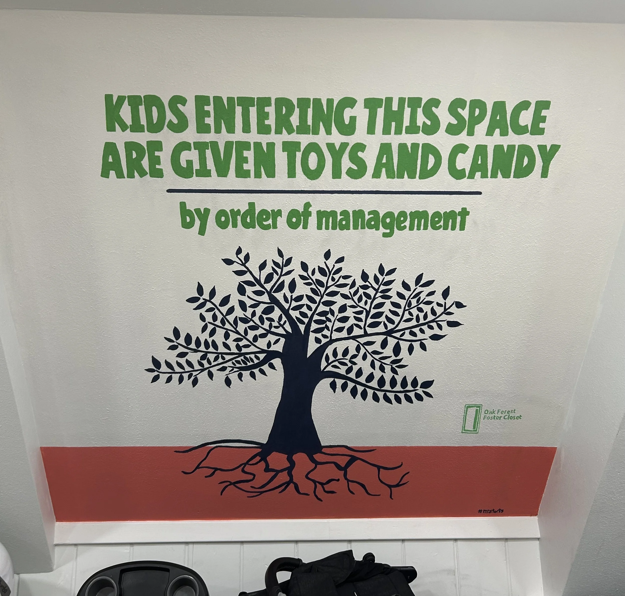 Oak Forest Foster Closet