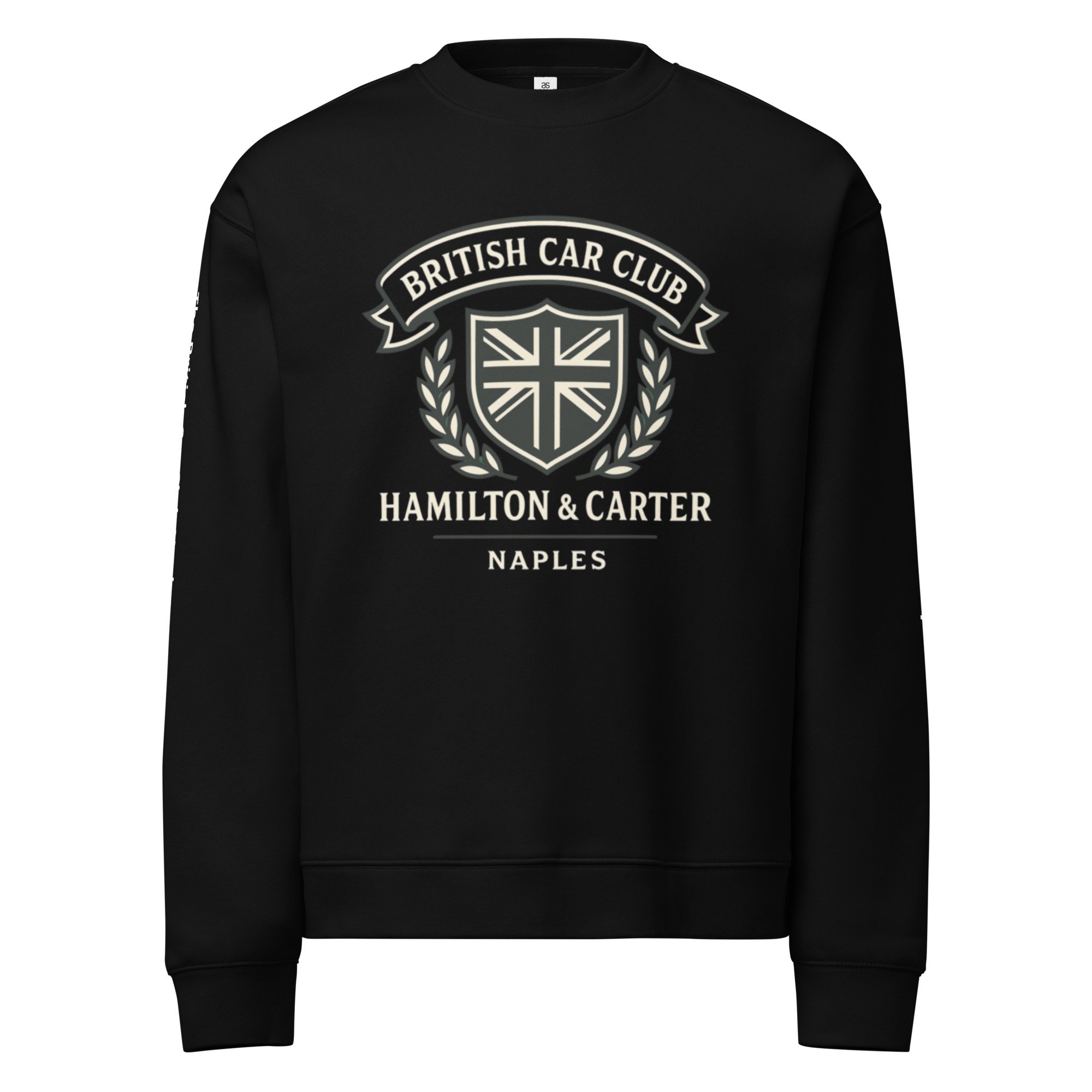 BRITISH CAR CLUB NAPLES  Unisex relax crew neck sweatshirt