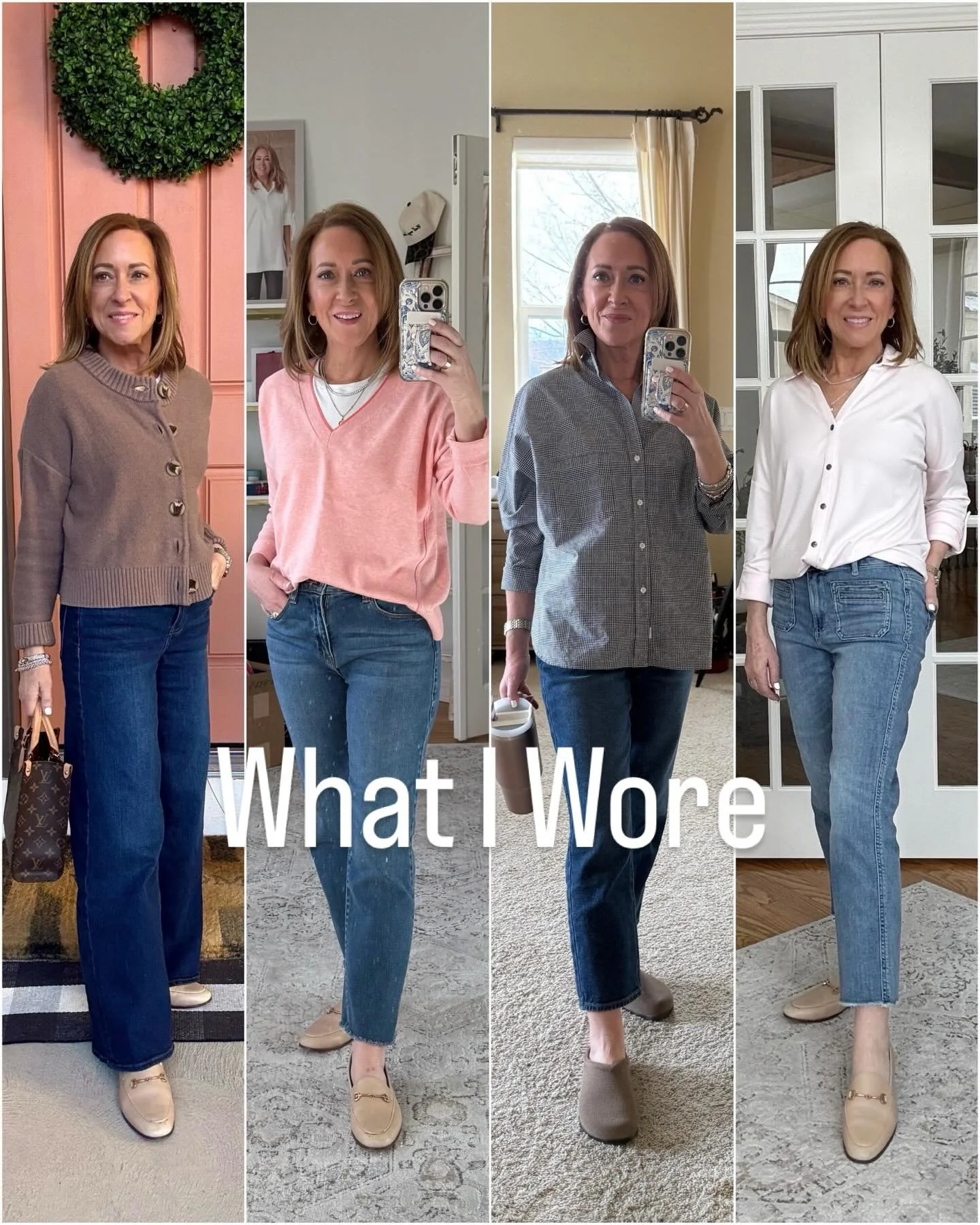 Last weeks looks👀!

Comment SHOP below to receive a DM with the link to this post on my LTK ⬇ https://liketk.it/5QekR 

#ltkootd #ltkpetite #ltkover40