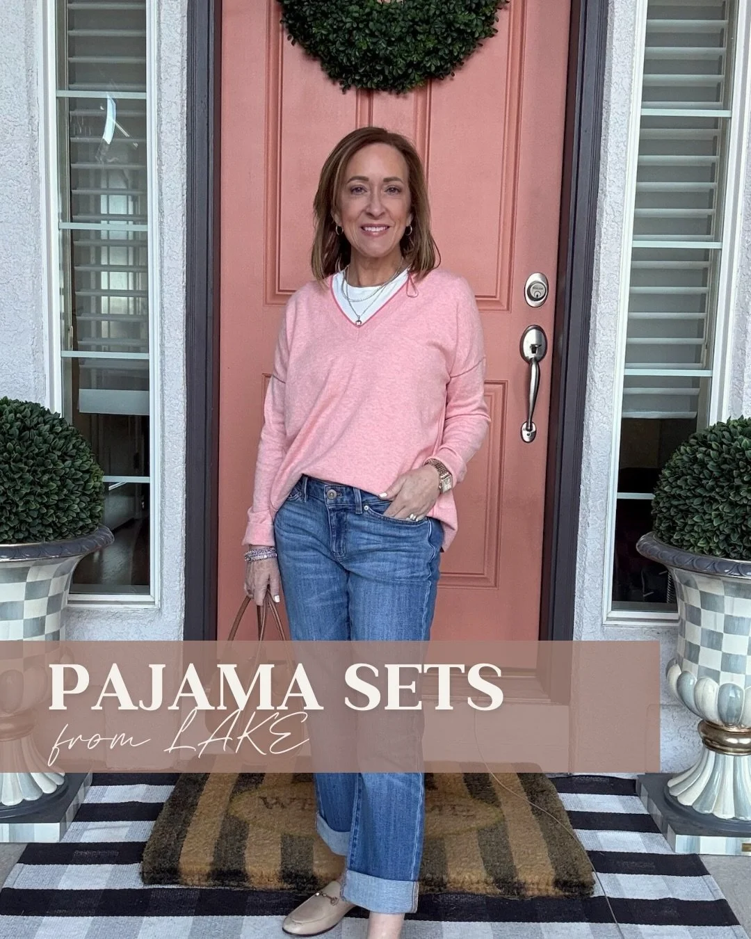 If you love effortless comfort, a good nightgown is undefeated.
These are breathable, soft, and designed to move with you: no waistbands, no fuss, just easy comfort all night long.

Pajama set, sleepwear, fashion over 40, lounge set

Comment SHOP bel