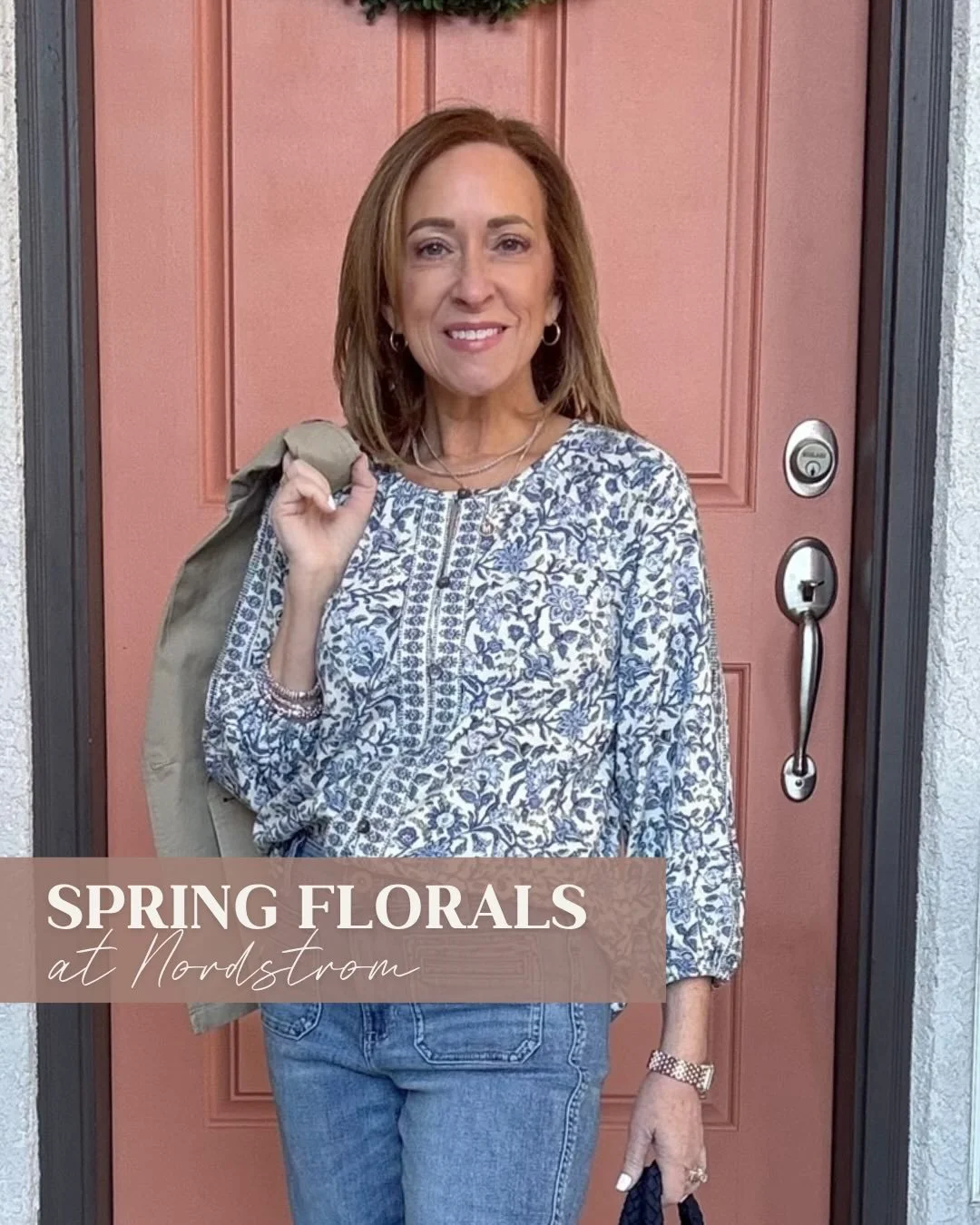 Spring is here, and florals are in! These are my favorite pieces at Nordstrom for an effortless seasonal style.

spring outfit ideas, fashion over 40, floral outfits

Comment SHOP below to receive a DM with the link to this post on my LTK ⬇ https://l