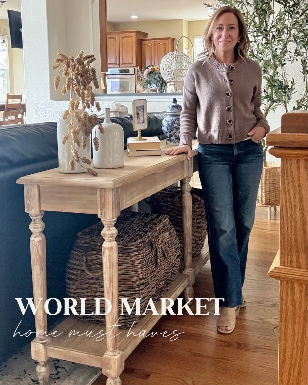 World Market finds perfect for a living room refresh! These adds will make your home feel chic and cozy. 

Neutral decor with a touch of gold or florals are the perfect nod to the spring season!

Affordable home finds, spring decor, neutral style

Co