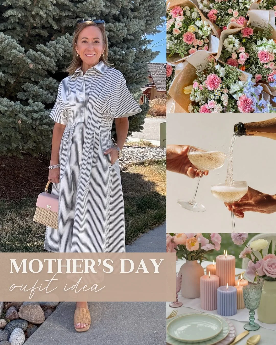The perfect dresses for anything you have planned this Mother&rsquo;s Day! These pieces make for an effortless, chic look. 

A floral or pastel dress is perfect for the season. These dresses are great for a brunch or a day out with the family and eve
