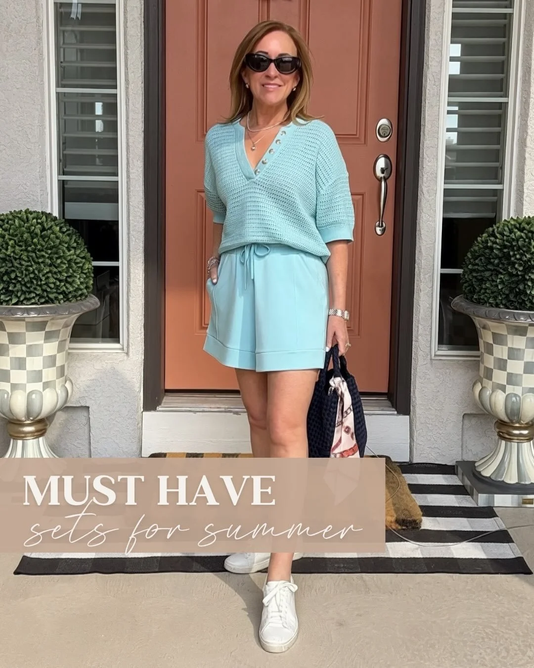 Who doesn&rsquo;t love a comfortable and stylish set? I do! They make an easy, relaxing day even easier.

A comfy pajama or knit set is always a go to for my self care days! For an on the go easy day, I love to throw on a matching set for a quick, ef