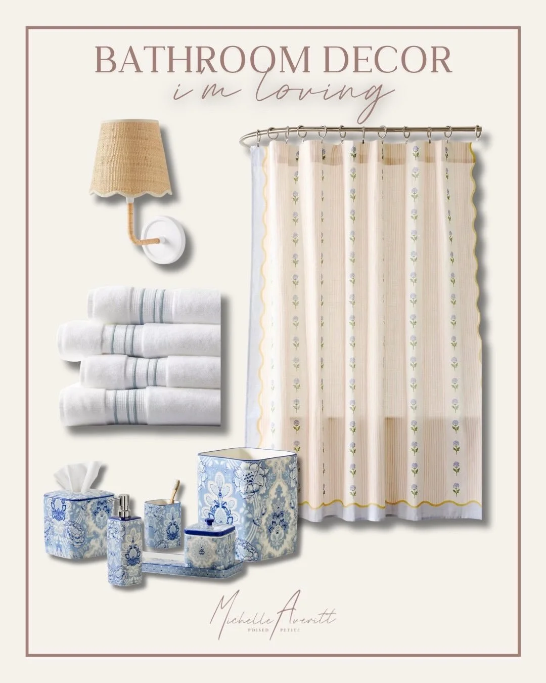 Refreshing a space can completely change how it feels, and lately I&rsquo;ve been loving bathroom decor that feels light, elevated, and a little more thoughtful for the season. Fluffy bath towels are an easy way to make everything feel softer and mor