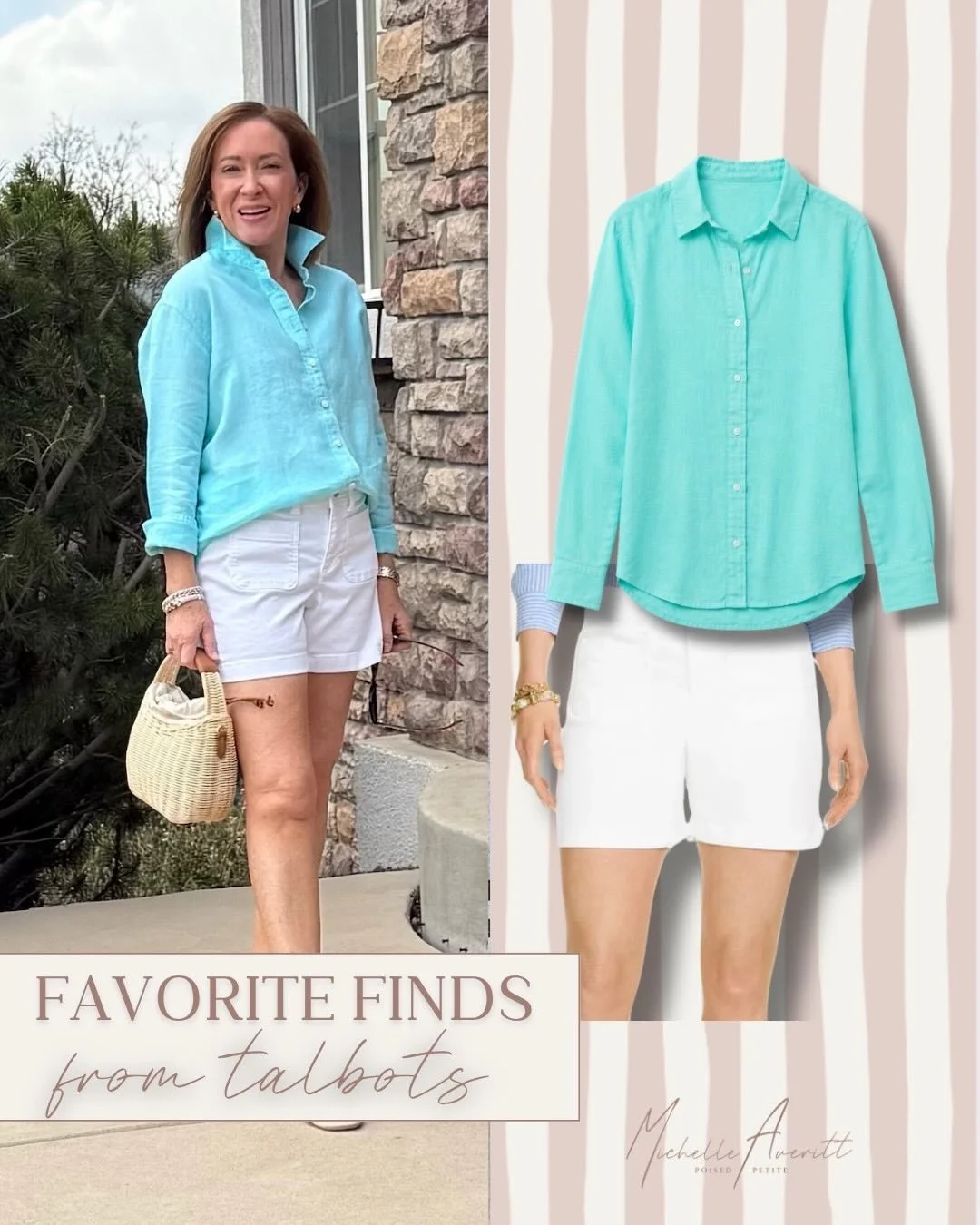My latest Talbots finds are exactly what I want to wear all summer long! I have been drawn to bright colors that instantly lift a look, lightweight fabrics that feel cool and effortless, and flowy dresses that move beautifully and make getting dresse