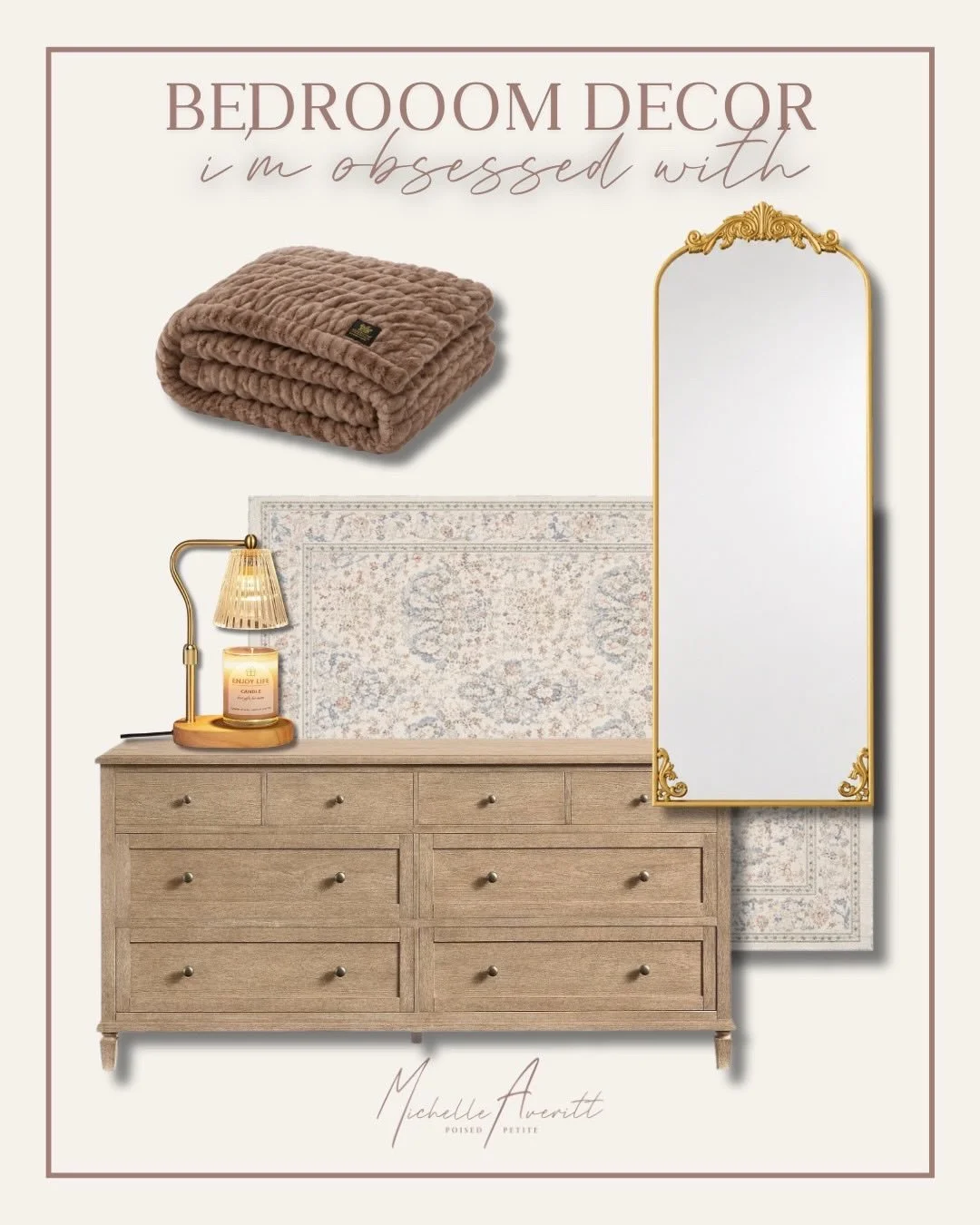I&rsquo;ve been really focused lately on small bedroom details that make the whole space feel more intentional and pulled together!

Cozy blankets have become an easy styling layer, adding both warmth and texture while still feeling like part of the 