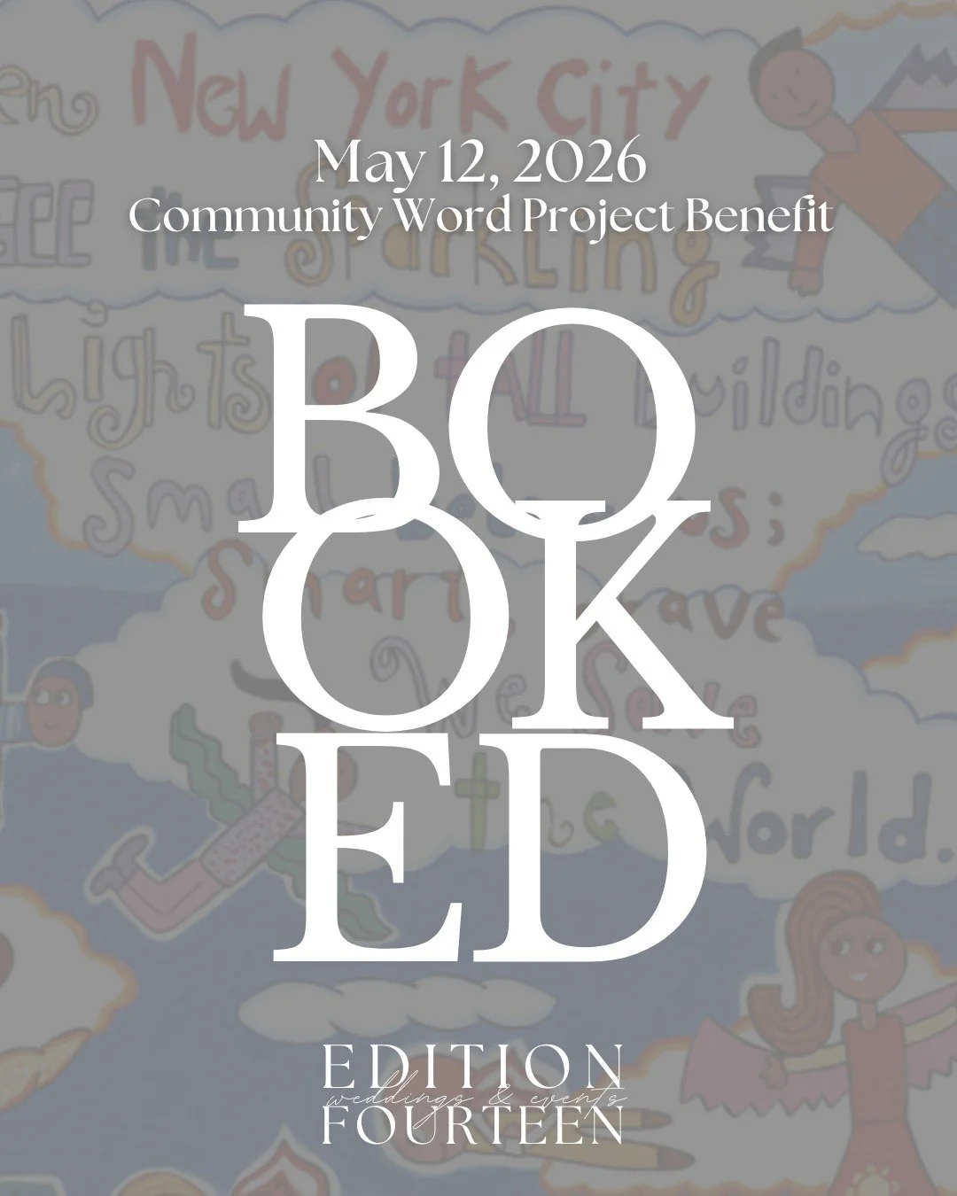 Honored to be part of this one. 

On May 12, 2026, we gather at New York City's Civic Hall for the Community Word Project Benefit. 
Beautiful spaces matter. But meaningful impact matters more.
Grateful to design in support of a mission that helps you