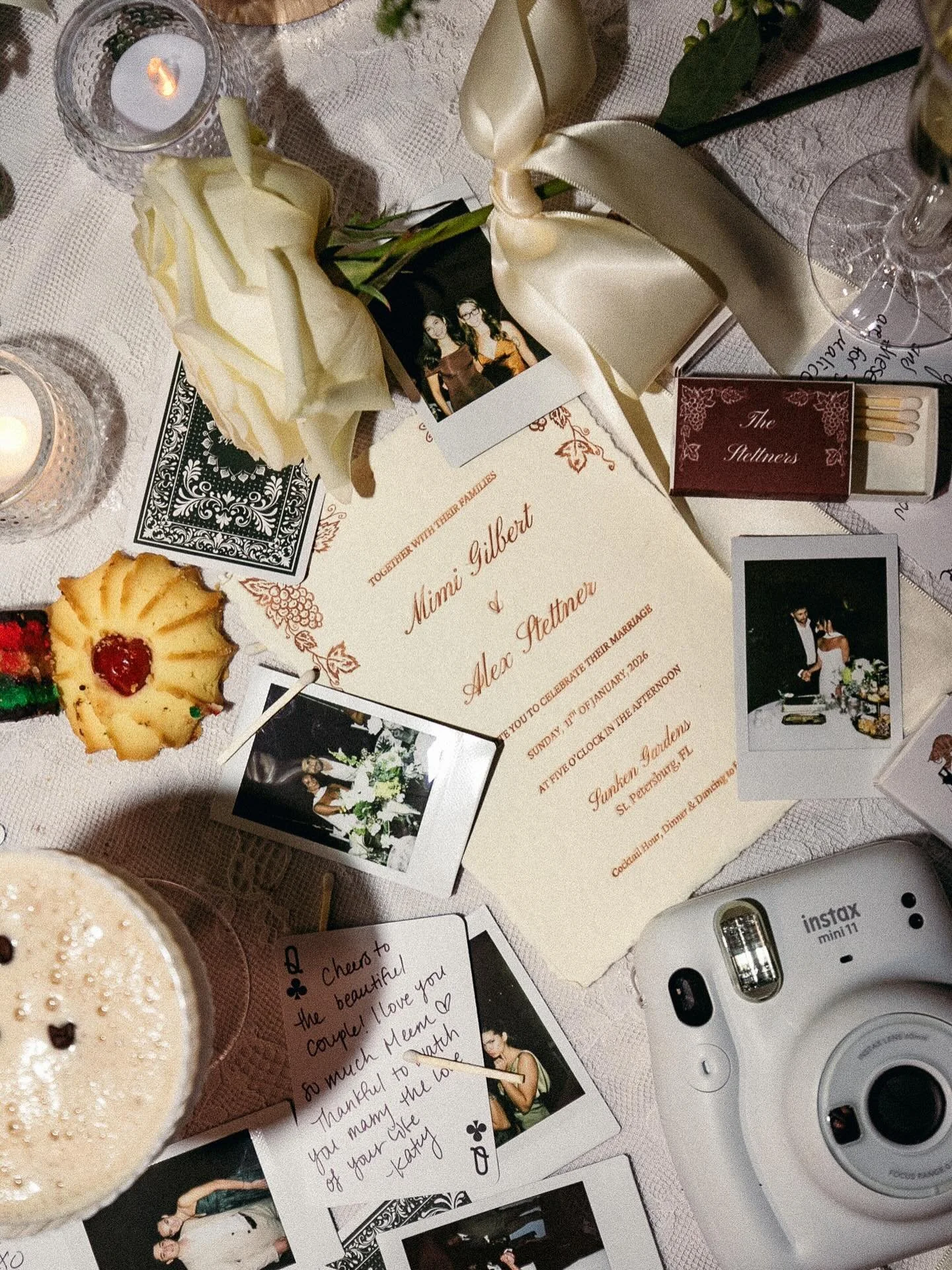 Details are in! ✨

A 20 person ceremony and a 40 person reception. Every single detail filled with intention and personal touches. We just can&rsquo;t do it any other way!! 🥰🫶🤍

Bride @mimigilbert 
Planner @editionfourteenevents 
Venue @sunkengard