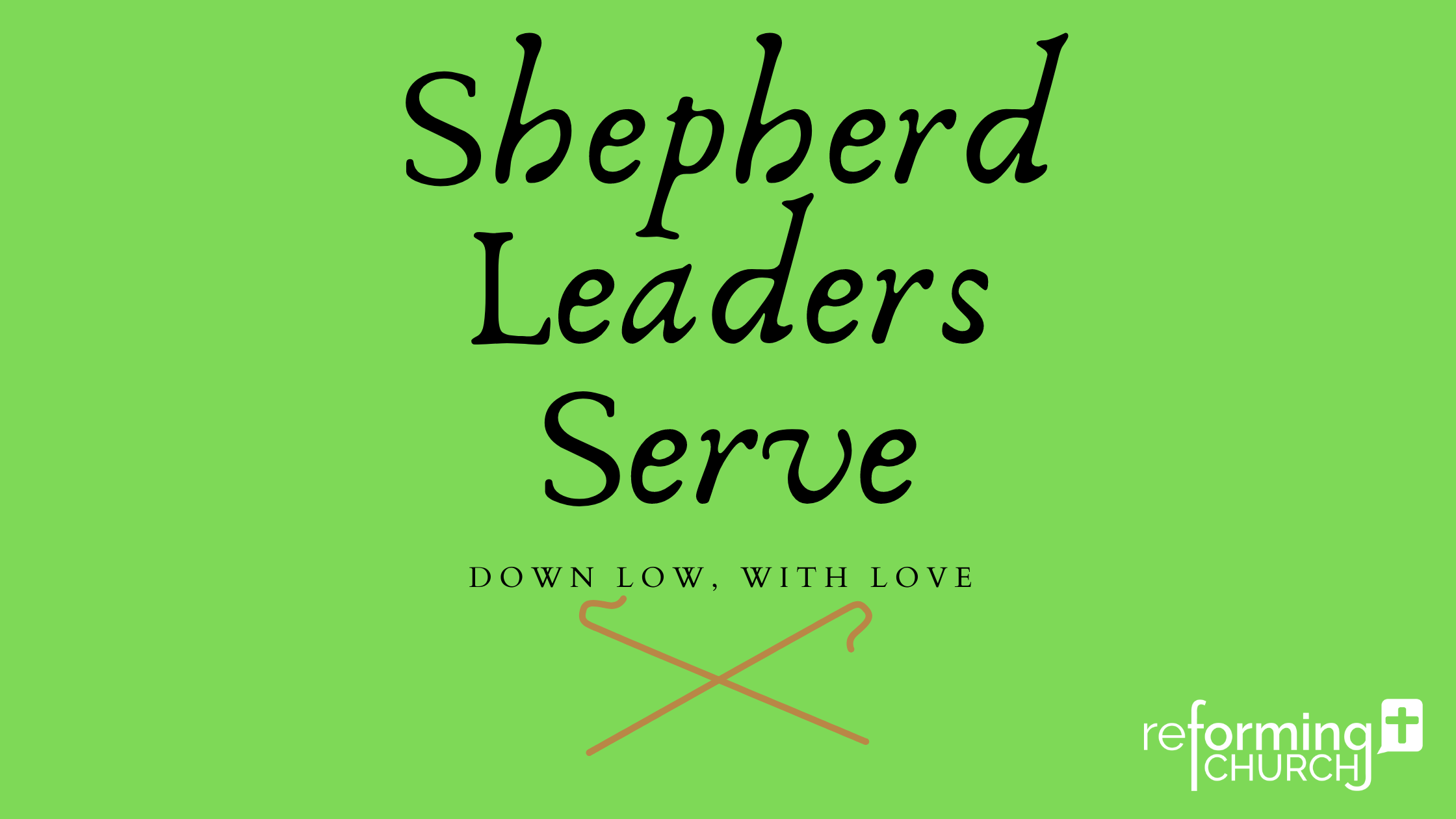 Shepherd Leaders Serve