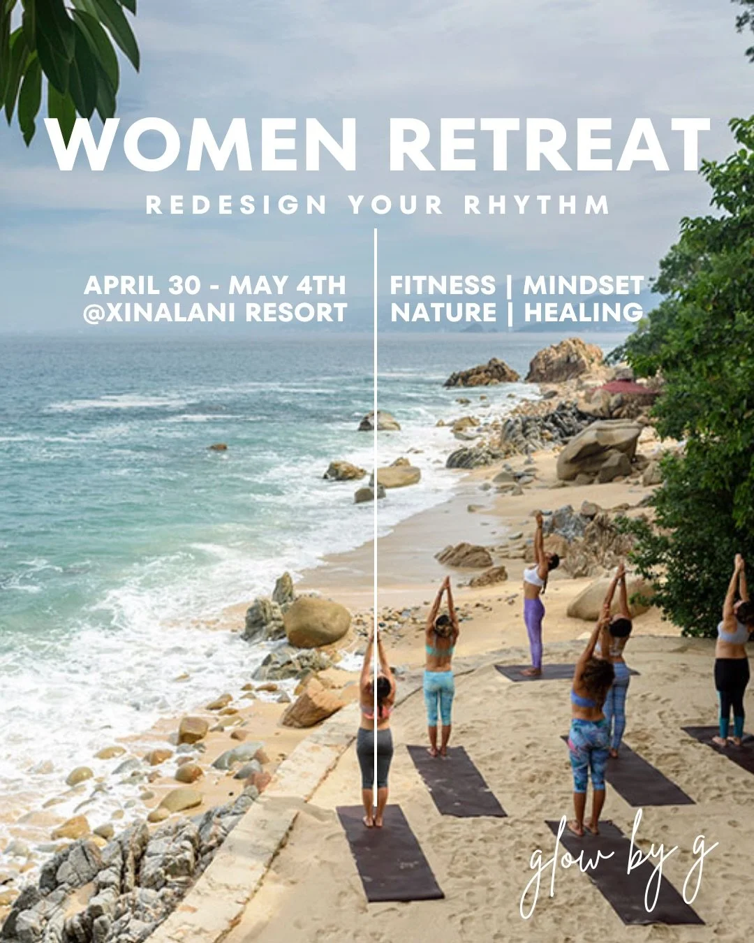 ✨ What if you gave yourself four days to completely reset your rhythm?

This retreat was designed for women who want to reconnect with their body, their energy, and what truly matters.

💫 Movement

💫 Nature

💫 Healing

💫 Deep conversations with i