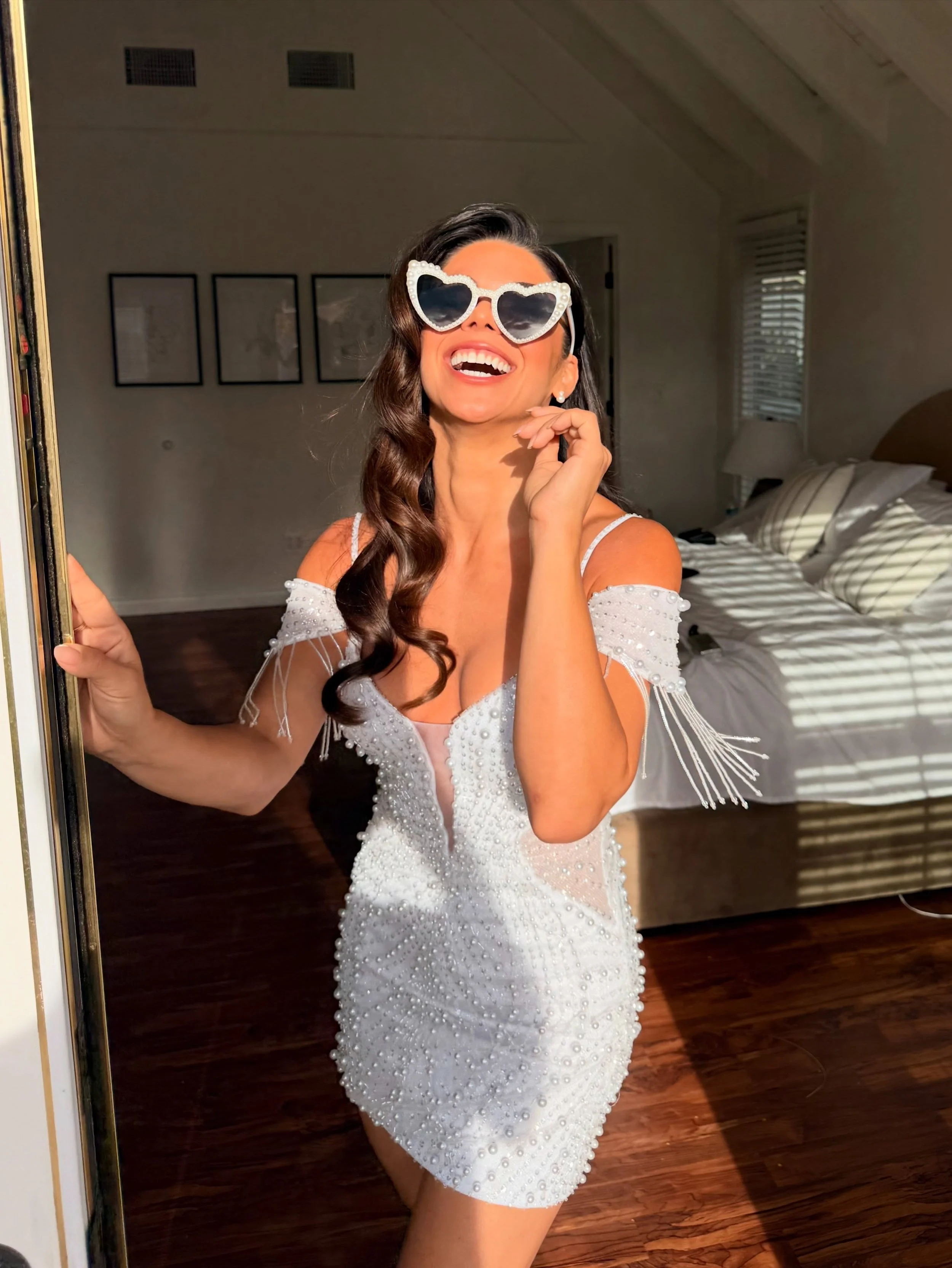 &hearts;️♾️&spades;️

1. The dress
2. It takes a village 
3. Accessories matter
4. First look 😻
5. Let&rsquo;s get hitched!

I love you, baby!! To infinity and beyond 💫