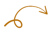 A brown arrow drawn in a spiral with a curved tail ending in an arrowhead.