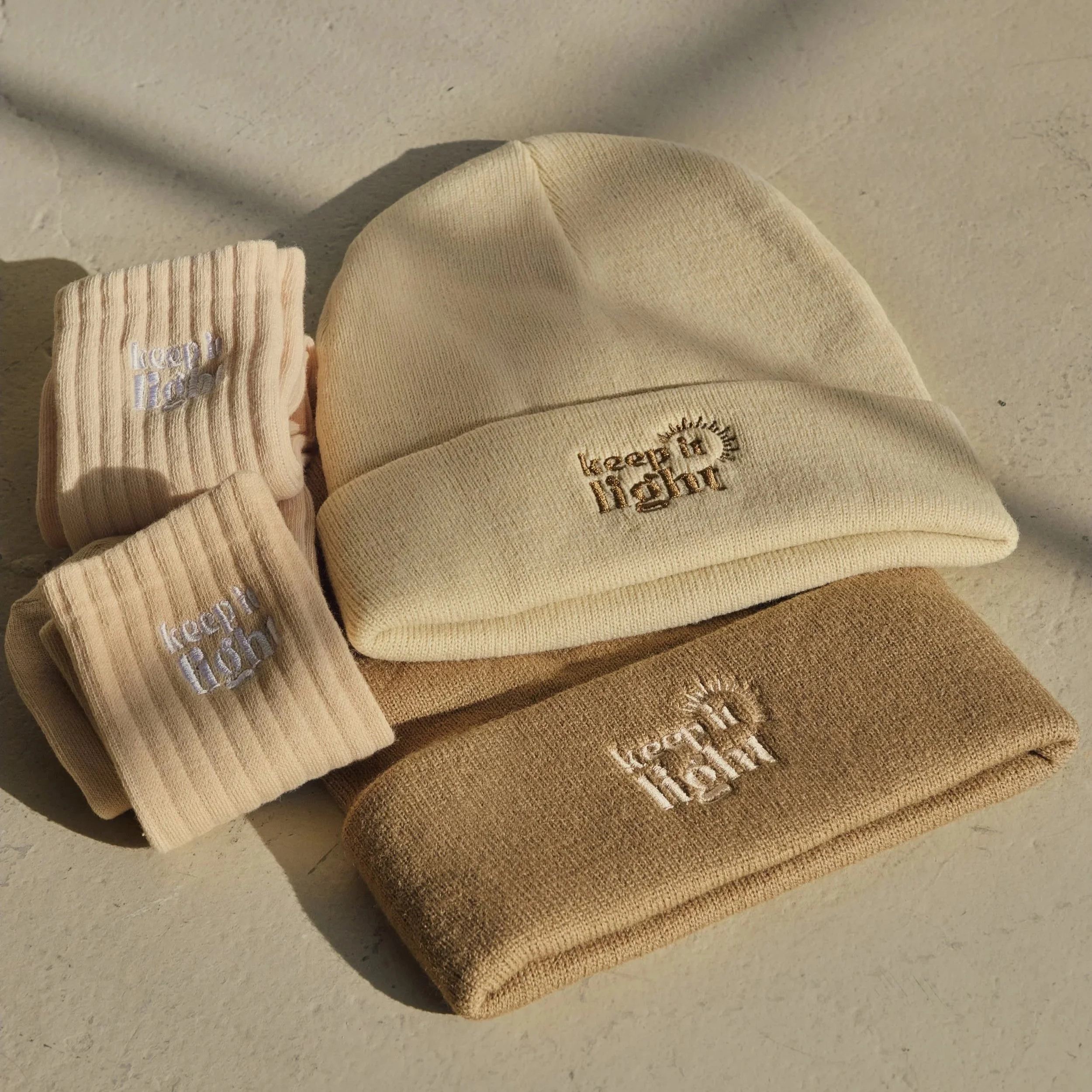 Two Beanie Pack & Socks