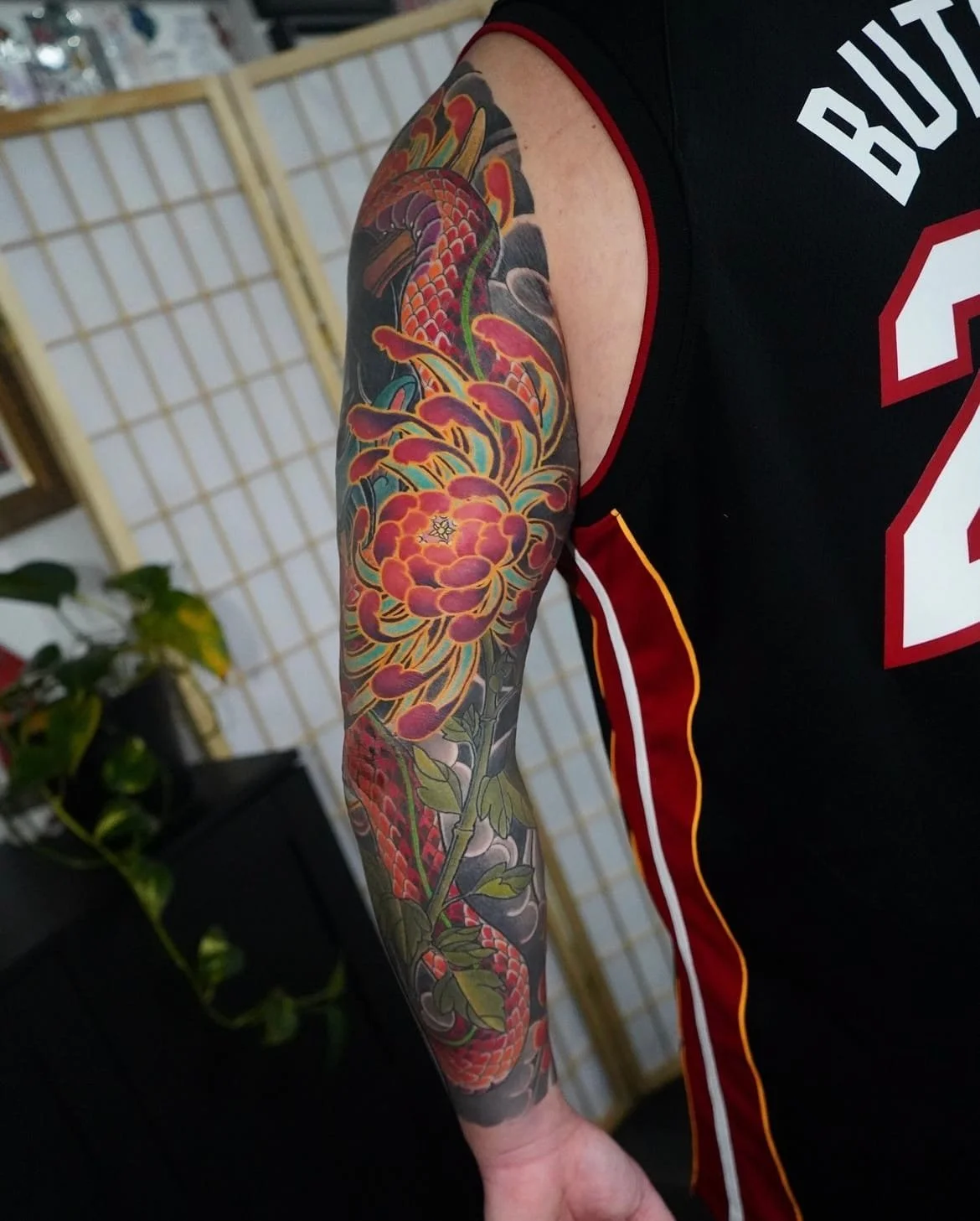 39 chrysanthemum snake tattoo .jpg