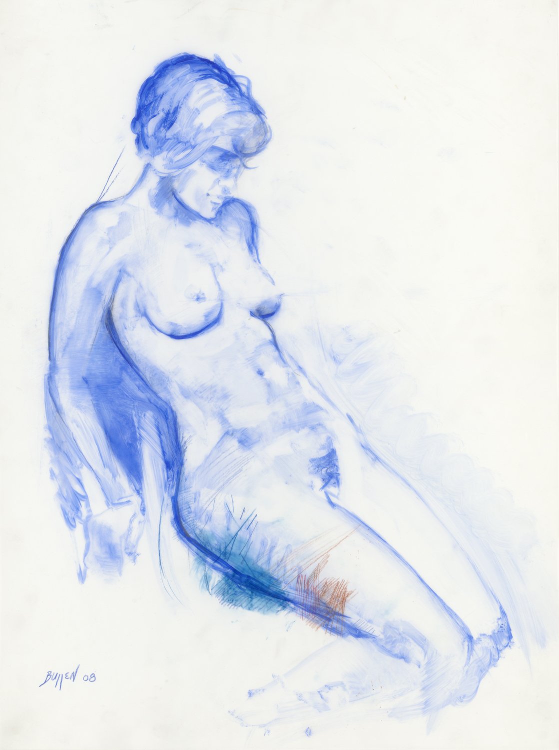 Blue nude, 14 x 20 chalk wash on mylar.jpg