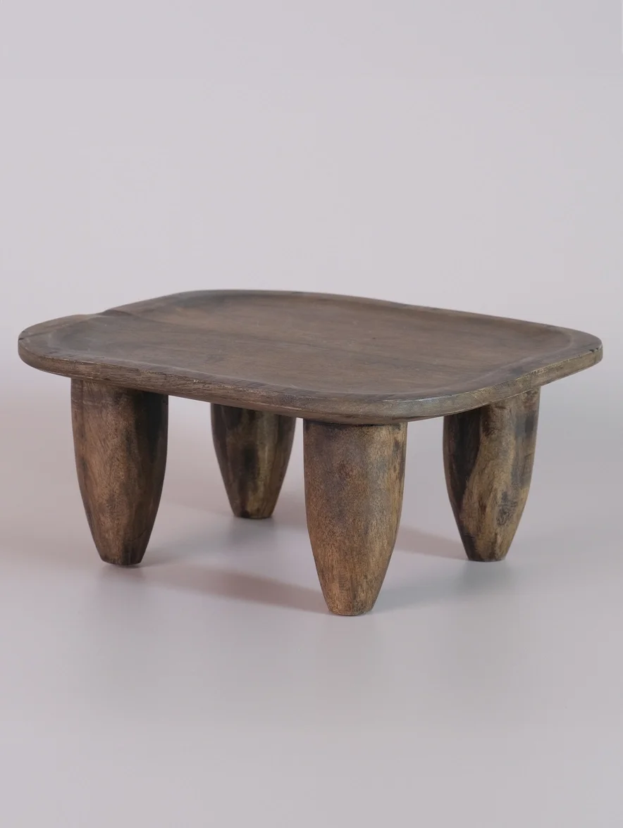 Square Primitive Stool